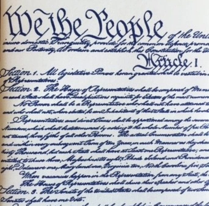 Amending the Constitution: Various Roles and Responsibilities of Government